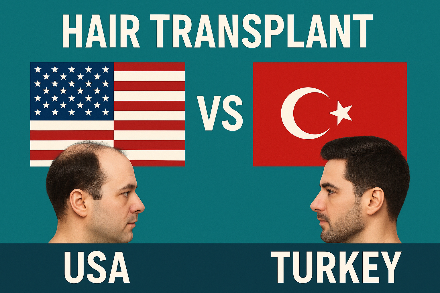 Hair Transplant USA vs Turkey: Which Is Better in 2025?