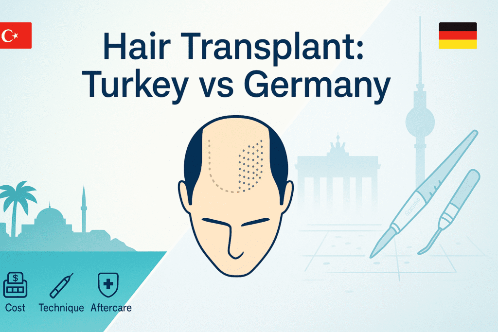 Hair Transplant Turkey vs Germany: From All Angles