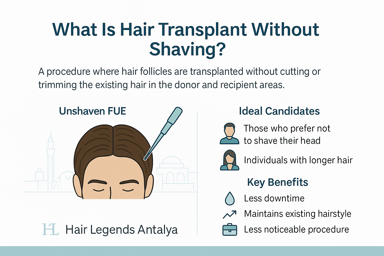 Hair Transplant Without Shaving: Why Hair Transplant Antalya Is the Best Option
