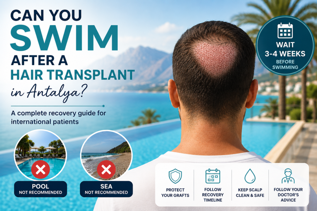 Can You Swim After Hair Transplant in Antalya?
