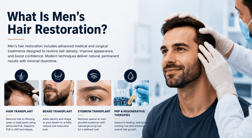 Men's Hair Restoration Antalya